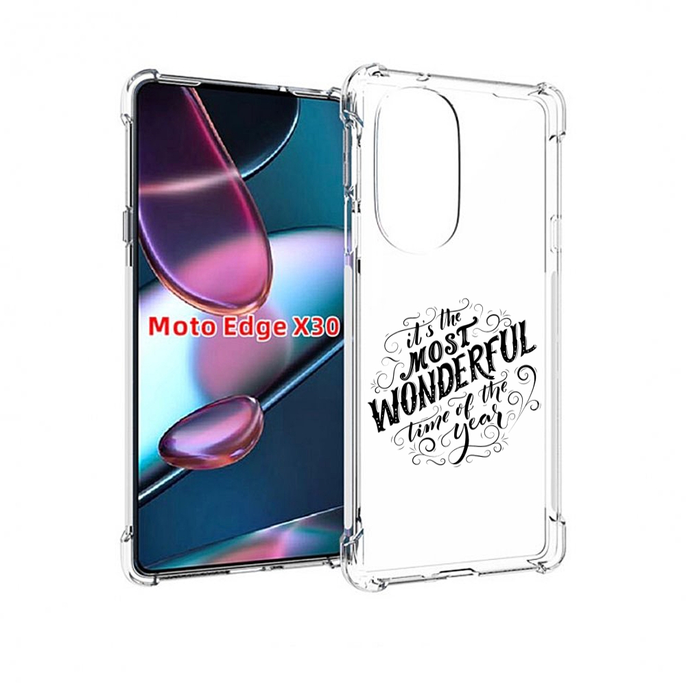 

Чехол MyPads Wonderful для Motorola Moto Edge X30, Прозрачный, Tocco