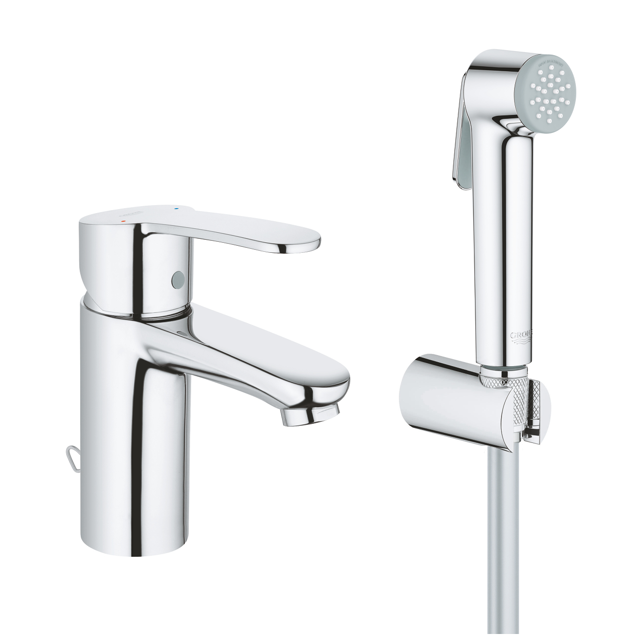 фото Grohe смеситель для раковины grohe eurostyle cosmopolitan 23953003 с душем