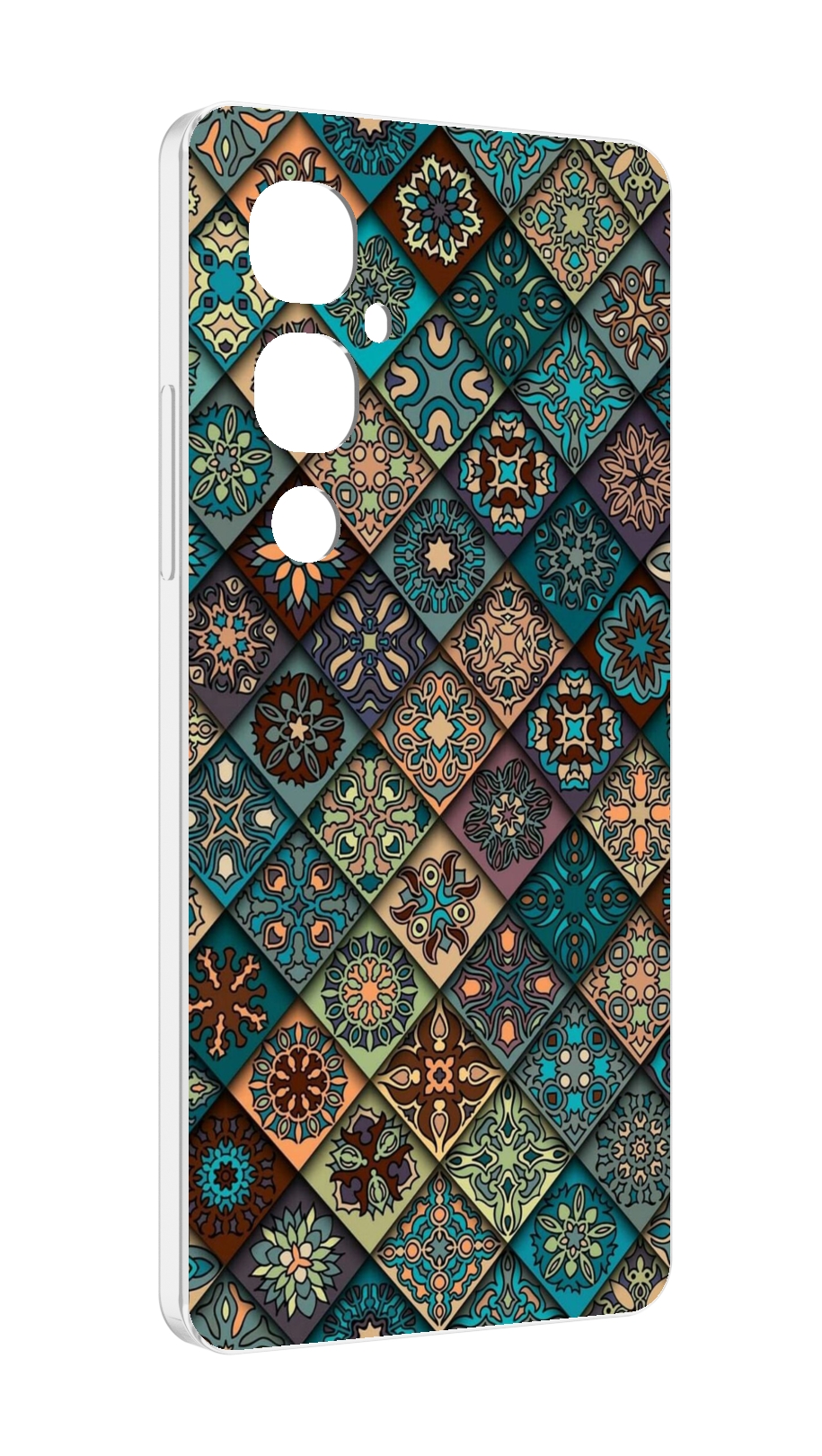 

Чехол MyPads ячейки с арнаментами для Tecno Pova 4 Pro, Прозрачный, Tocco