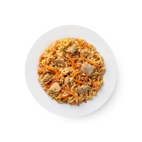 

Плов Бар здоровых привычек из булгура с курицей 280 г