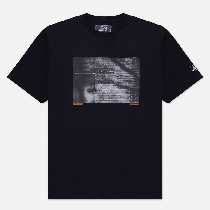 

Футболка мужская Peaceful Hooligan PHS22TEEPRT07-BLK черная S, PHS22TEEPRT07-BLK