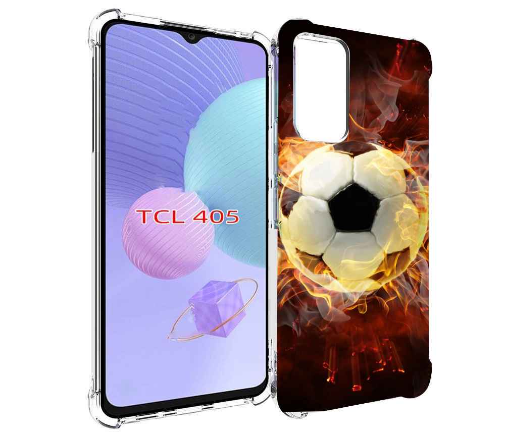 

Чехол MyPads Огненный-мяч для TCL 405, Tocco