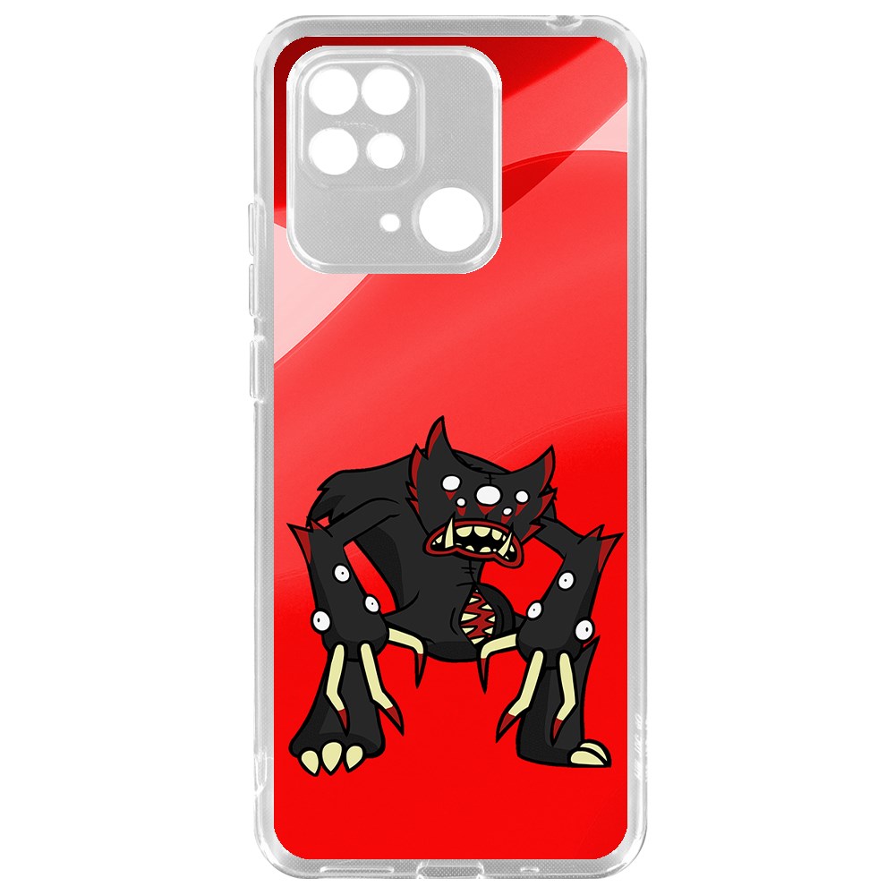 

Чехол-накладка Хаги Ваги - Килли Вилли для Xiaomi Redmi 10C, Прозрачный