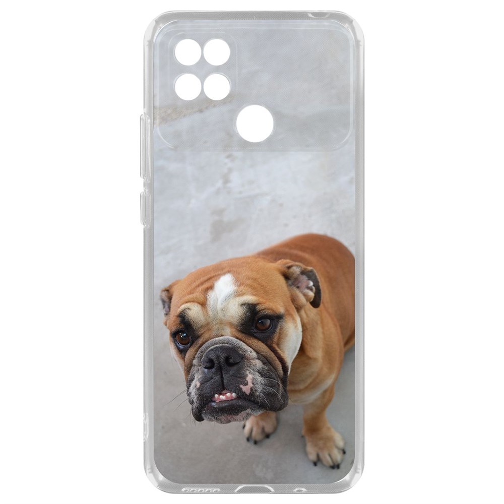 Чехол-накладка Английский бульдог для Xiaomi Poco C40