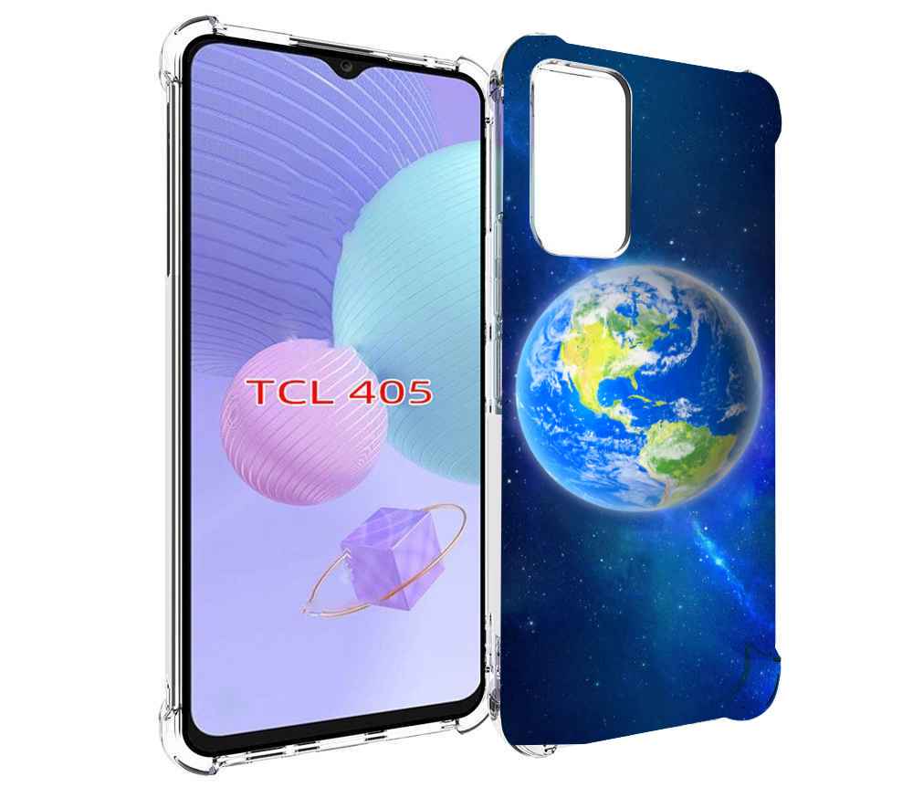 

Чехол MyPads Планета-Земля для TCL 405, Tocco