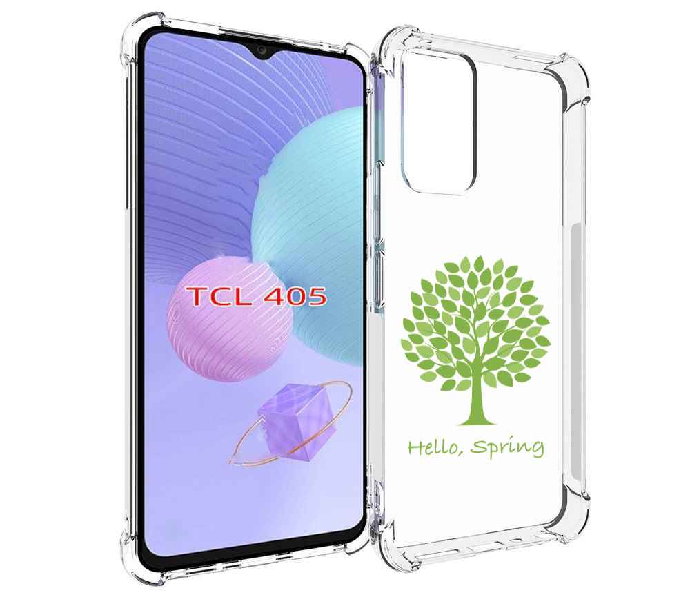 

Чехол MyPads Привет-весна для TCL 405, Tocco