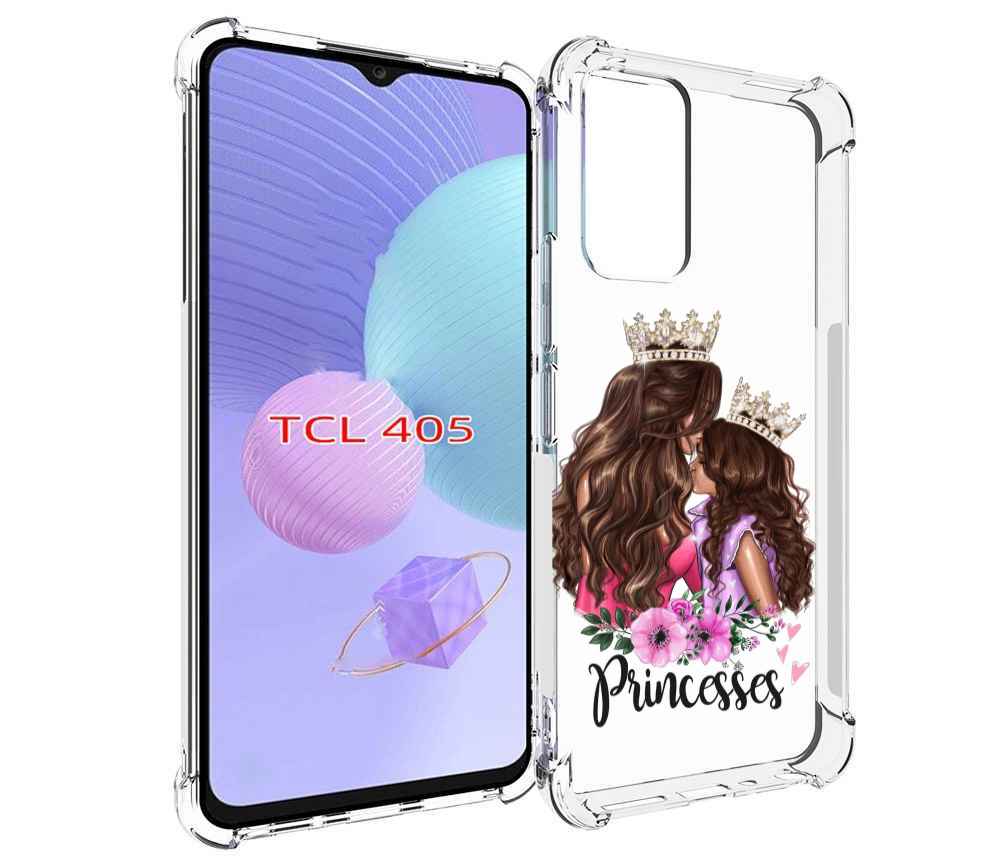 

Чехол MyPads Принцессы женский для TCL 405, Tocco
