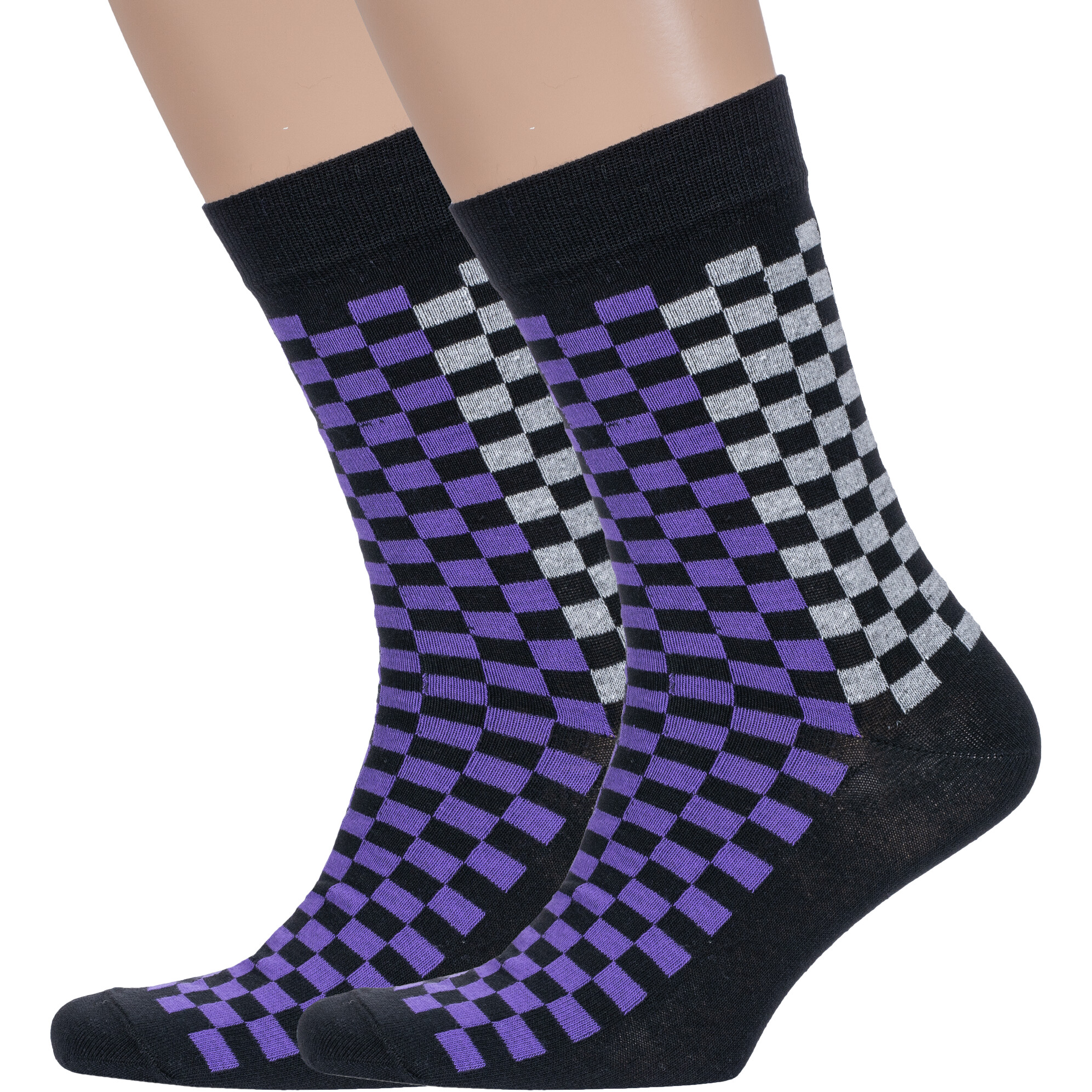 

Комплект носков мужских Борисоглебский трикотаж 2-4С232 черных 29, Черный, 2-4С232