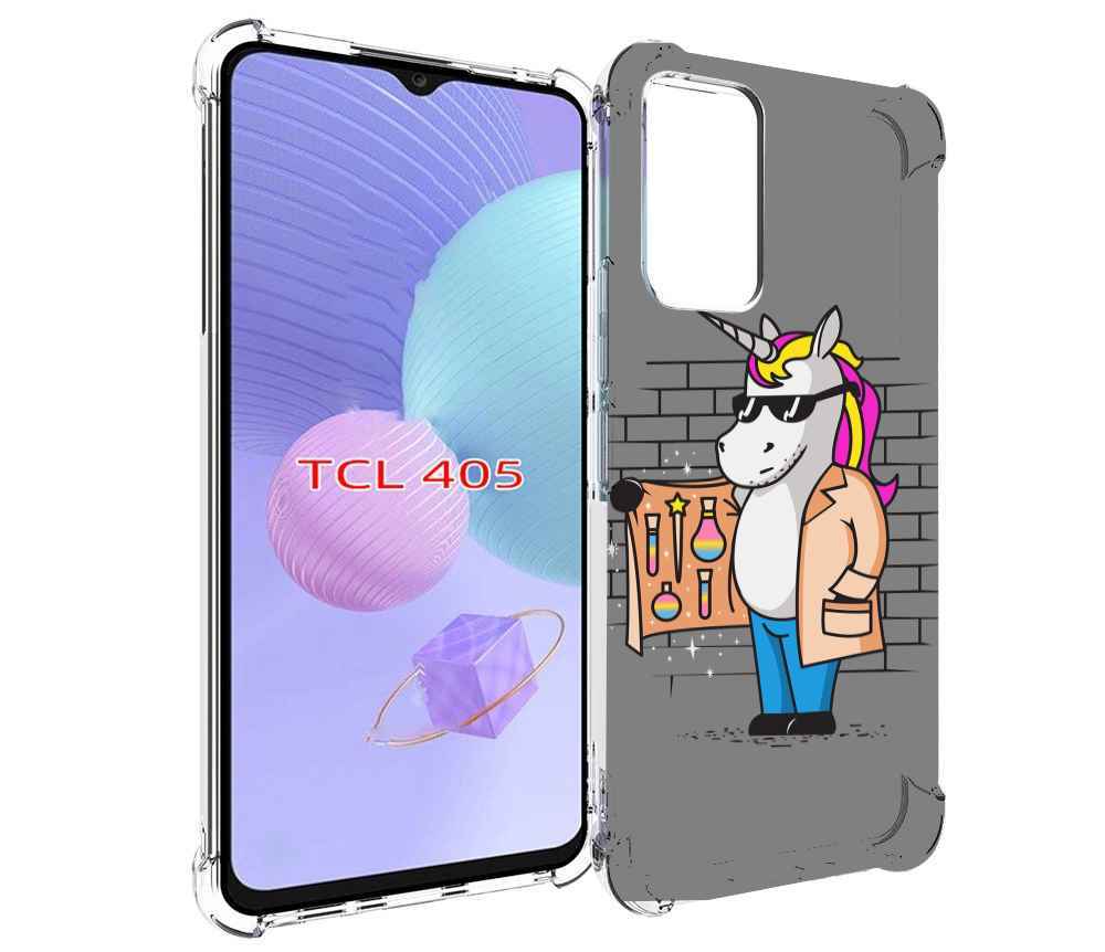

Чехол MyPads Продавец-единорог для TCL 405, Tocco