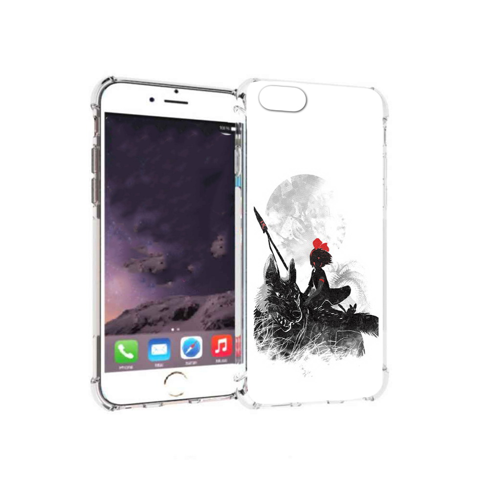 

Чехол MyPads Tocco для Apple iPhone 6 мононоке (PT54043.605.481), Прозрачный, Tocco