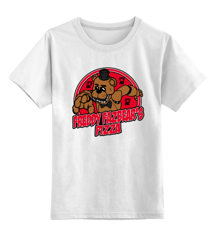 

Футболка детская Printio Freddy fazbears (пять ночей у фредди) цв. белый р. 128, Freddy fazbears (пять ночей у фредди)