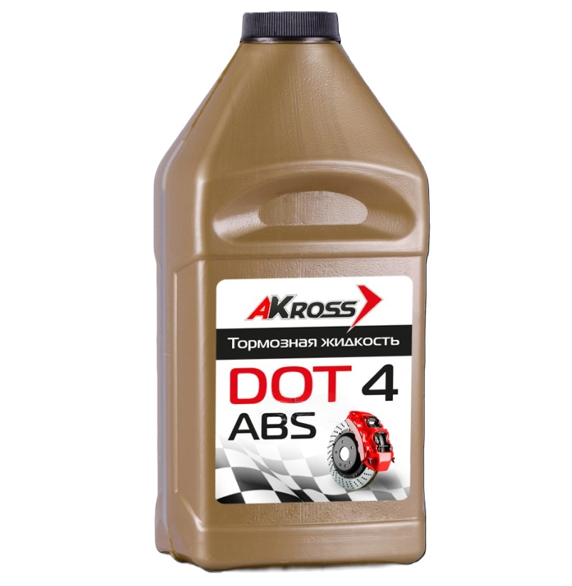 Тормозная Жидкость Dот-4 (Золото) 455Г AKross aks0001dot
