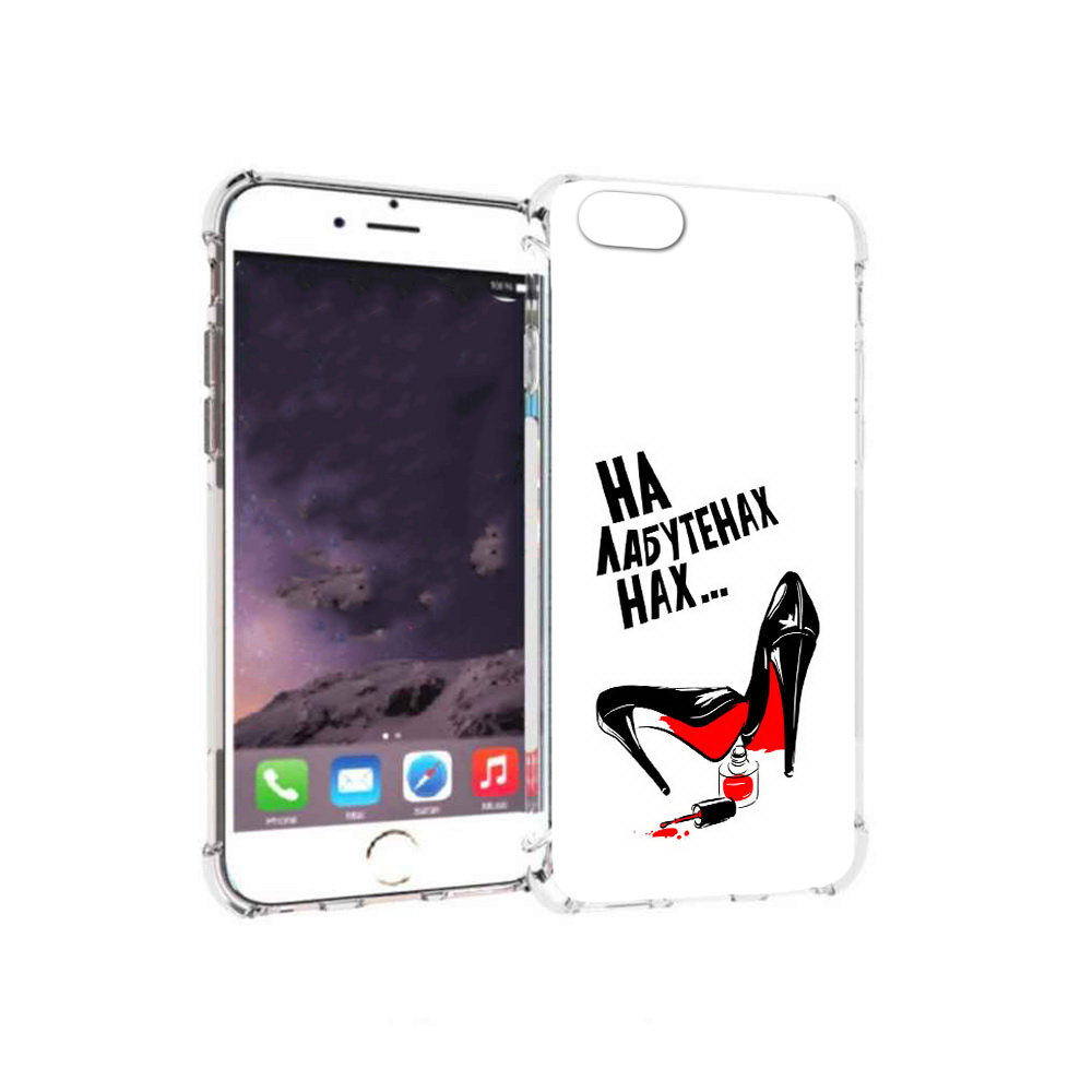 

Чехол MyPads Tocco для Apple iPhone 6 на лабутенах (PT54043.605.493), Прозрачный, Tocco