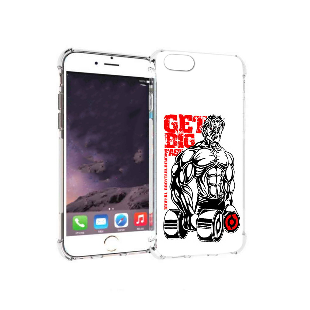 

Чехол MyPads Tocco для Apple iPhone 6 накаченное тело (PT54043.605.495), Прозрачный, Tocco