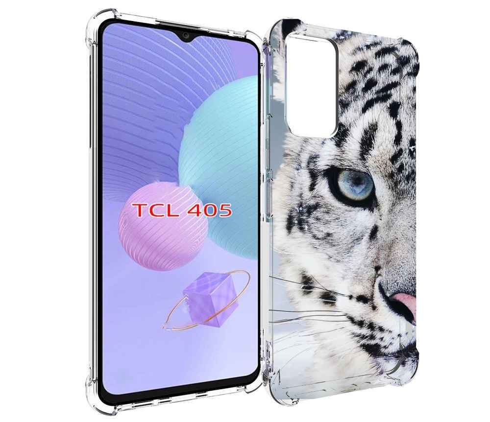 

Чехол MyPads Снежный-барс для TCL 405, Tocco