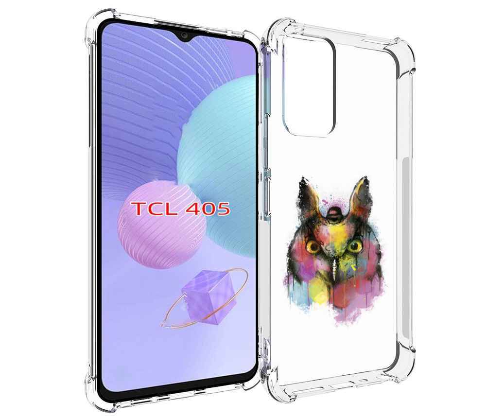 

Чехол MyPads Сова 2 для TCL 405, Tocco