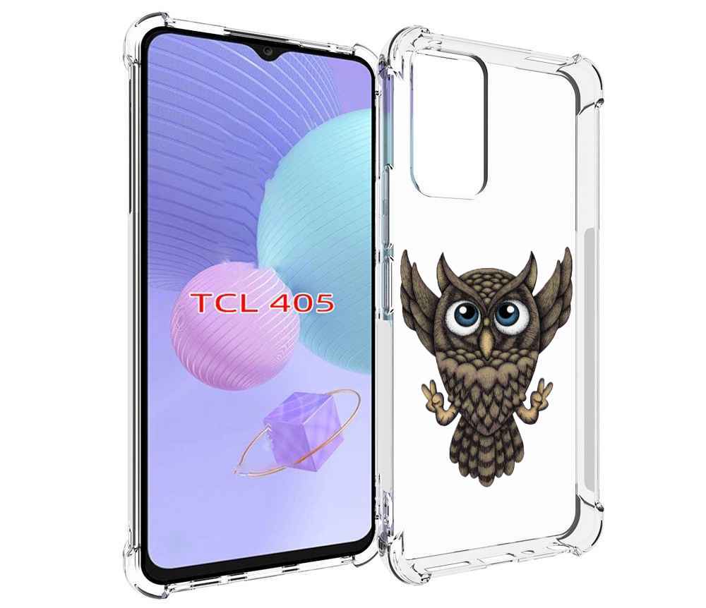 

Чехол MyPads Сова для TCL 405, Tocco
