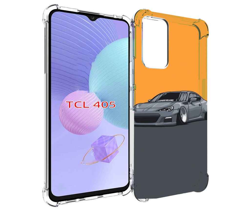 Чехол MyPads Спорт-кар для TCL 405