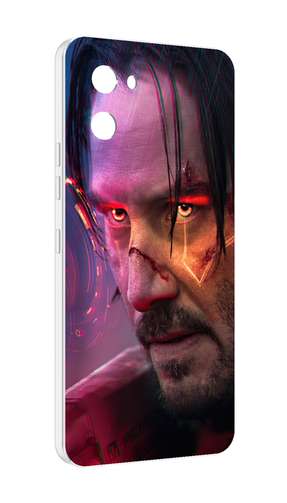 

Чехол MyPads cyberpunk 2077 Джонни Сильверхенд для UMIDIGI G1, Прозрачный, Tocco