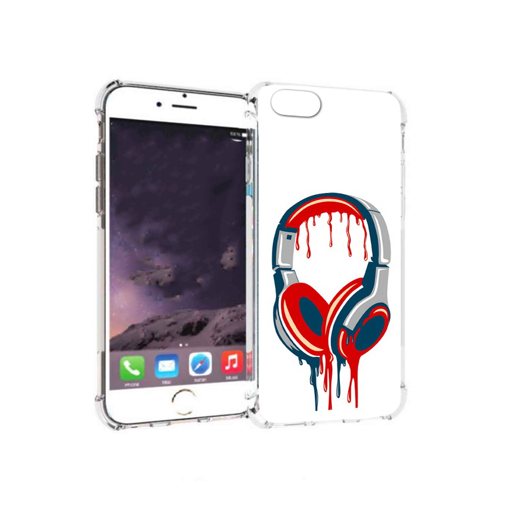 

Чехол MyPads Tocco для Apple iPhone 6 не делай громко (PT54043.605.517), Прозрачный, Tocco