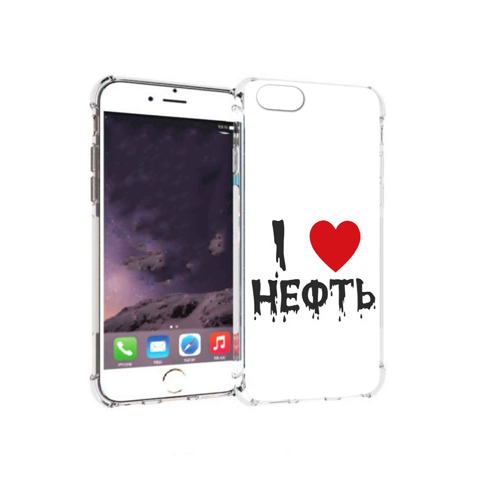 

Чехол MyPads Tocco для Apple iPhone 6 нефть (PT54043.605.522), Прозрачный, Tocco