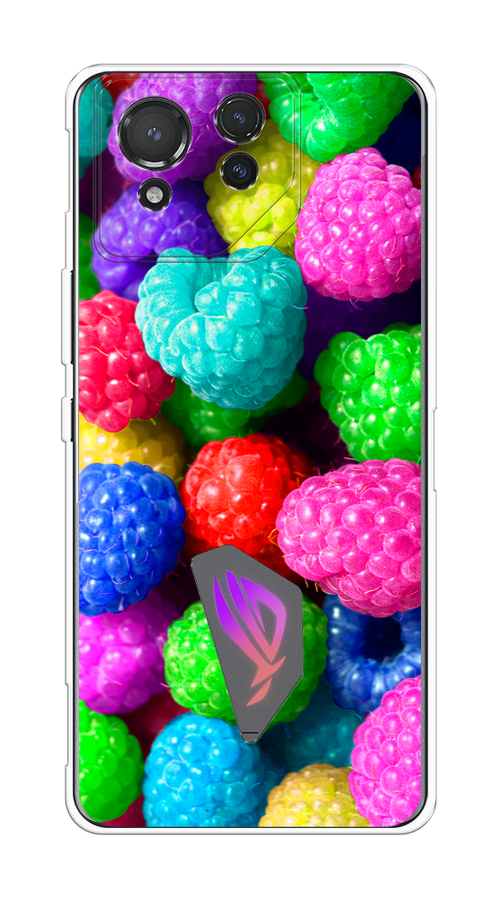 

Чехол на Asus ROG Phone 8 "Леденцовая малина", Фиолетовый;розовый;зеленый, 45150-1