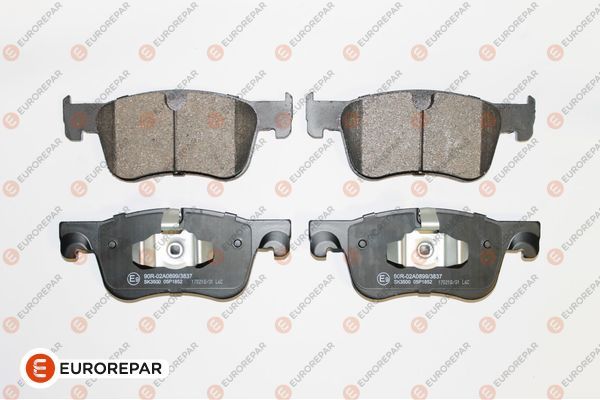 

Колодки тормозные дисковые CITROEN C4 GRAND PICASSO II 1.2 -1.6/1.6-2 EUROREPAR 1619791080