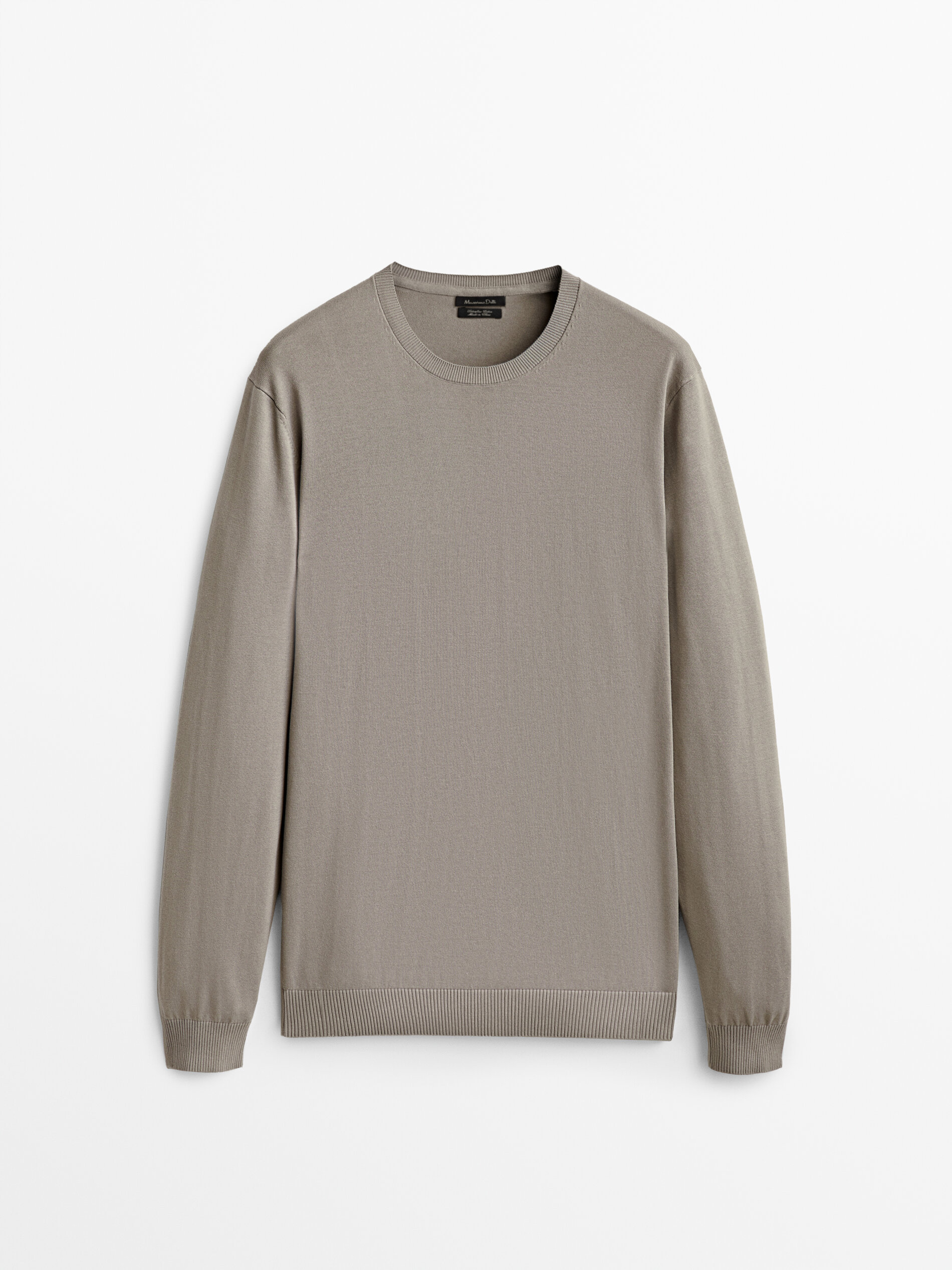 

Джемпер мужской Massimo Dutti 00932302042 бежевый 2XL, 00932302042