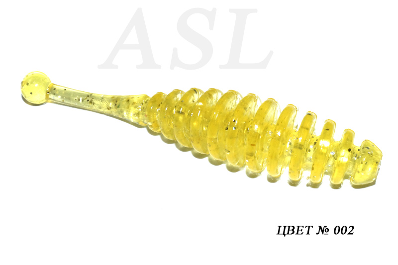 

Силиконовая приманка ASL Бу-Бу цв. 002,L-5см 10шт/уп, Бу-бу