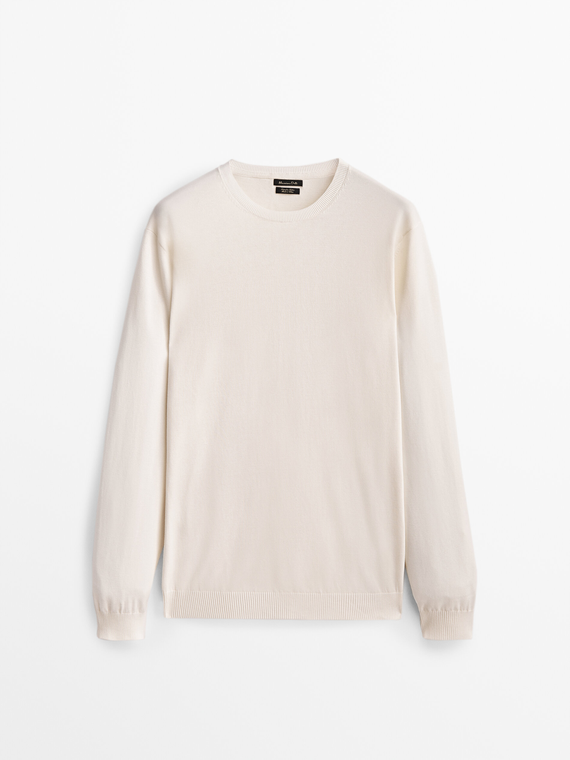

Джемпер мужской Massimo Dutti 00927401712 белый XL, 00927401712