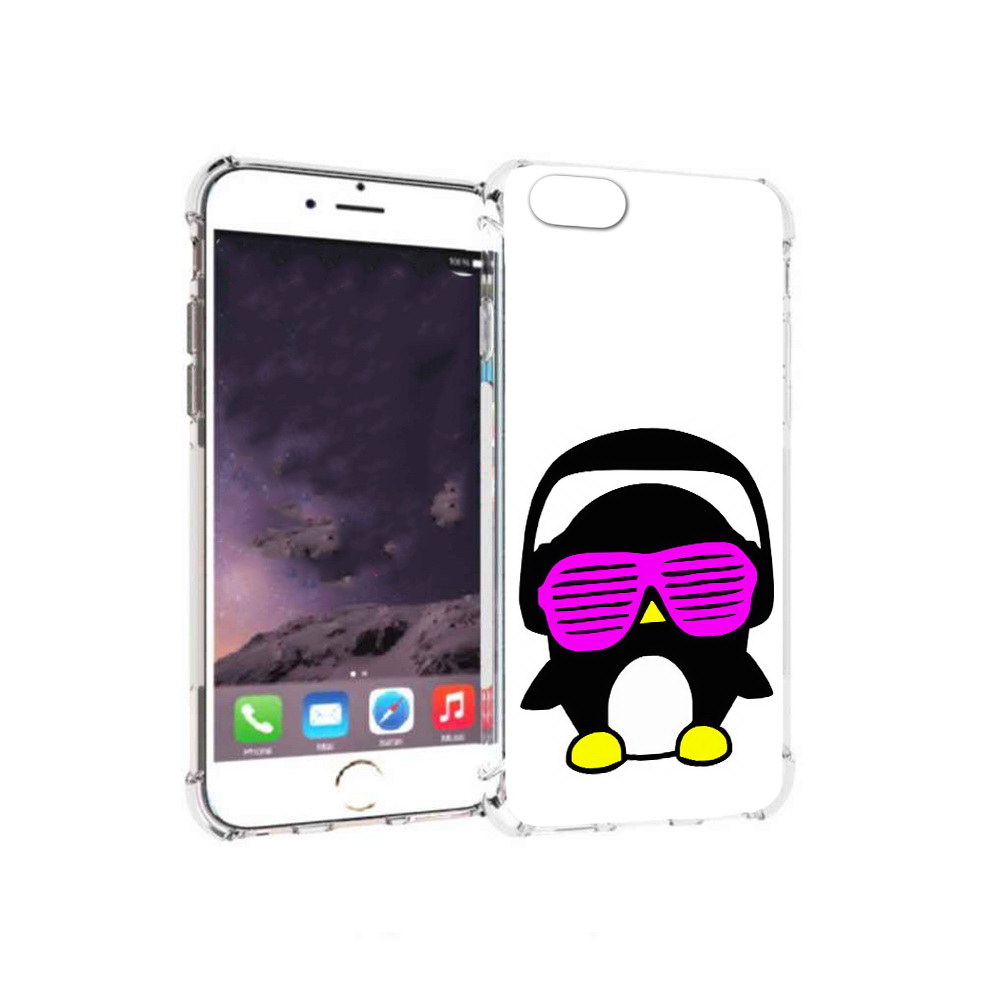 

Чехол MyPads Tocco для Apple iPhone 6 пингвин (PT54043.605.541), Прозрачный, Tocco