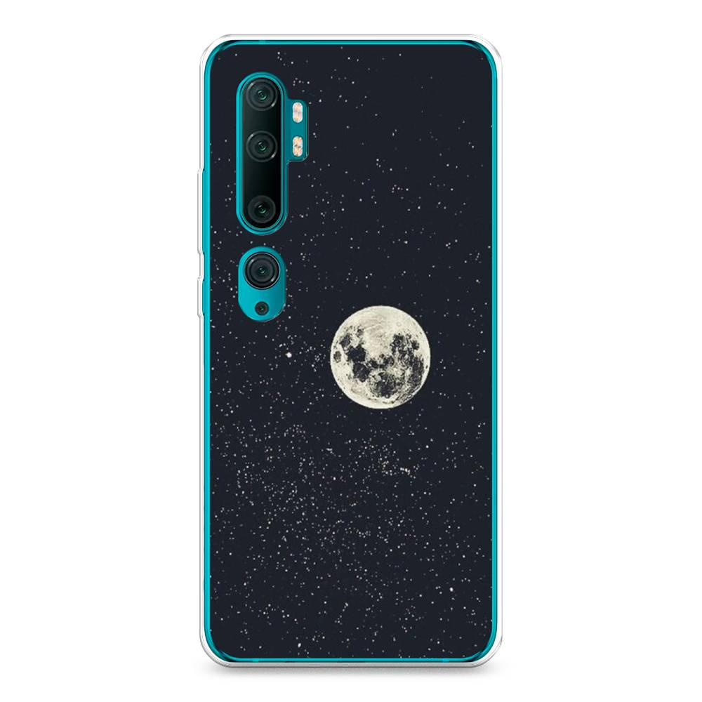 

Чехол на Xiaomi Mi Note 10"Полнолуние", Красный, 37350-2