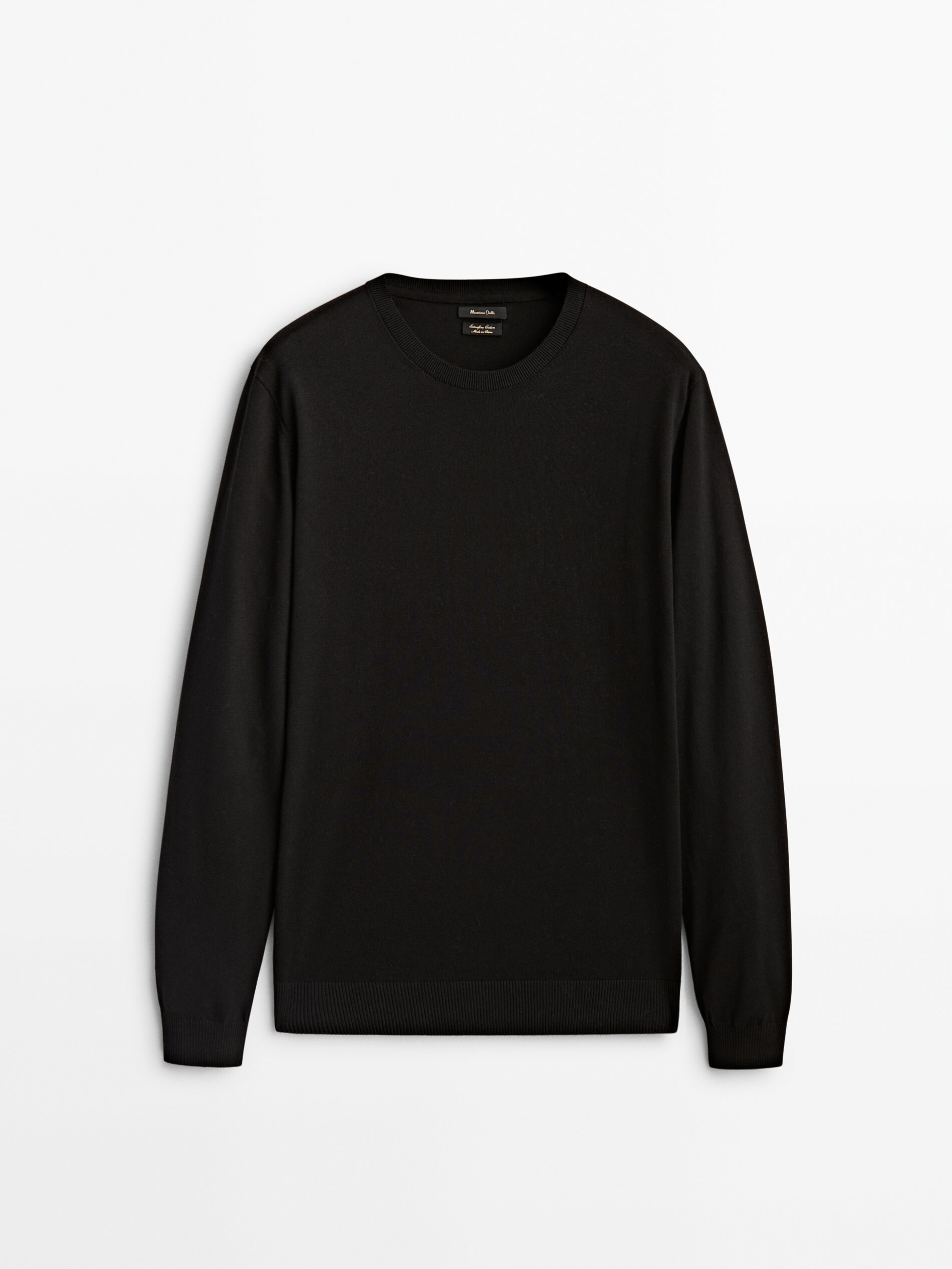 

Джемпер мужской Massimo Dutti 00927401800 черный 2XL, 00927401800