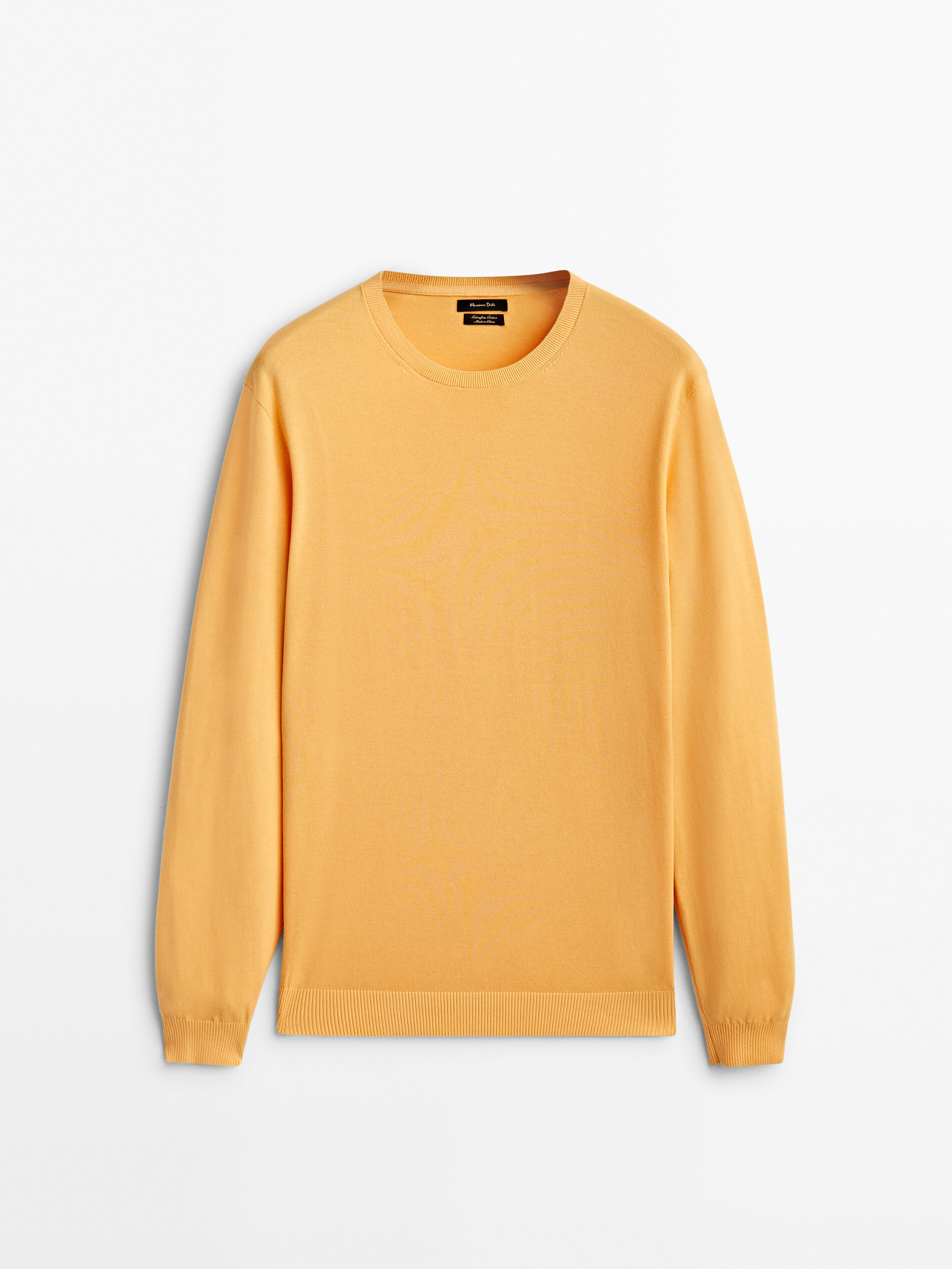 

Джемпер мужской Massimo Dutti 00927401315 желтый M, 00927401315