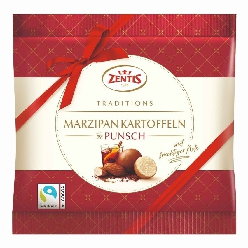 Конфеты Zentis Марципановая картошка со вкусом зимнего пунша 100 г 210₽