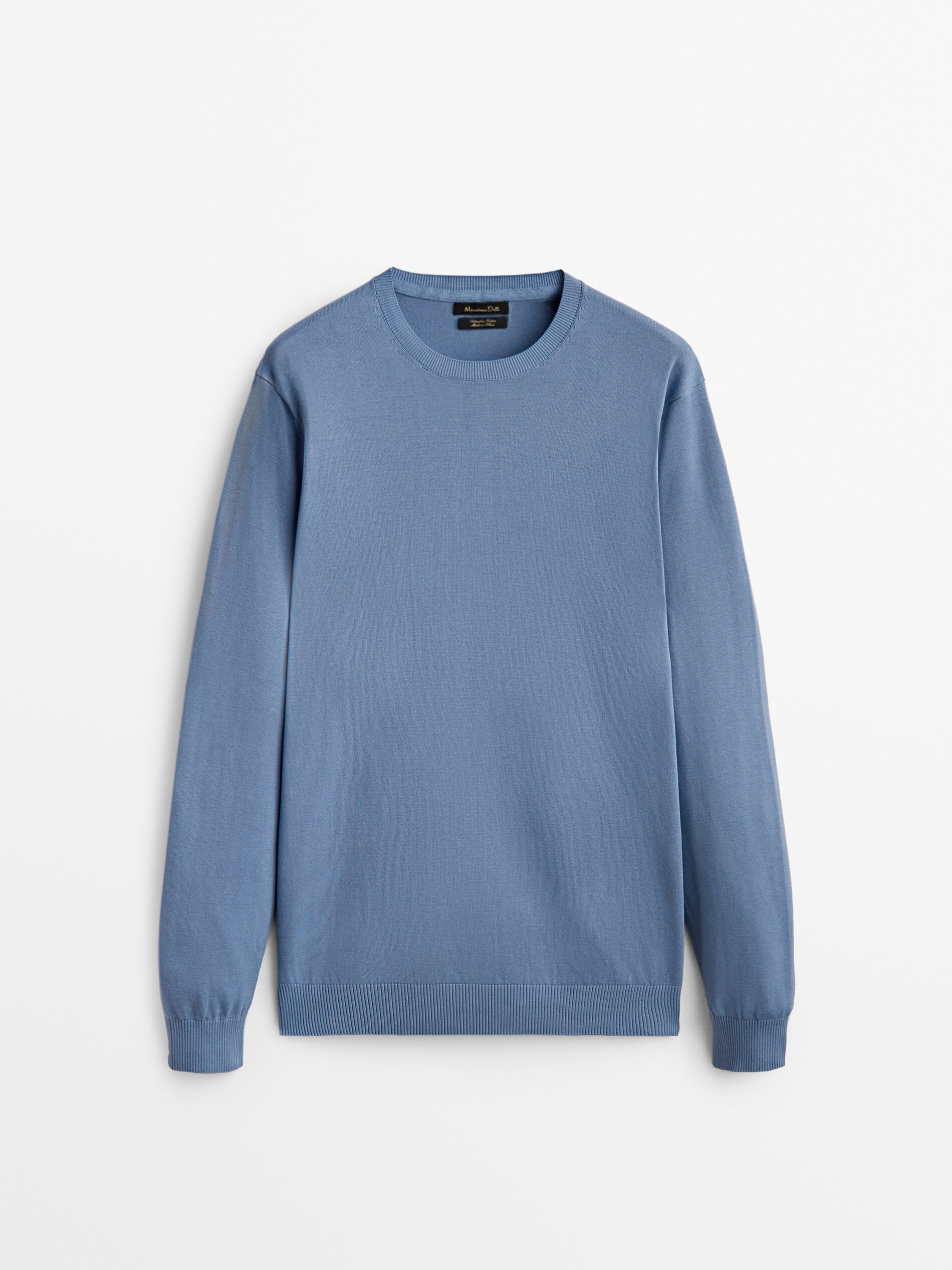 

Джемпер мужской Massimo Dutti 00932302408 синий L, 00932302408