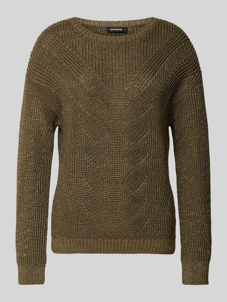 

Джемпер женский MORE & MORE 41081050 зеленый 46 EU, 41081050
