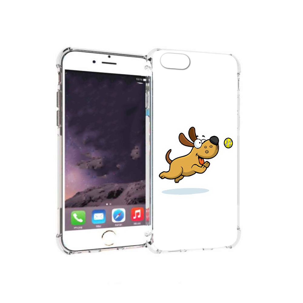 

Чехол MyPads Tocco для Apple iPhone 6 пёсик (PT54043.605.563), Прозрачный, Tocco