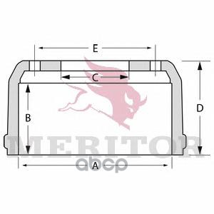 Мвd1138_Барабан Тормозной 420Х180/194 Н=227 D=300/335 N10Х23 Sаf Sк Rs/Rls 9042 MERITOR mb