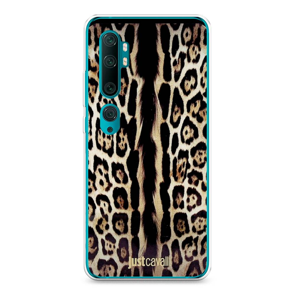 

Чехол на Xiaomi Mi Note 10"Леопард кавалли", Черный;коричневый, 37350-1