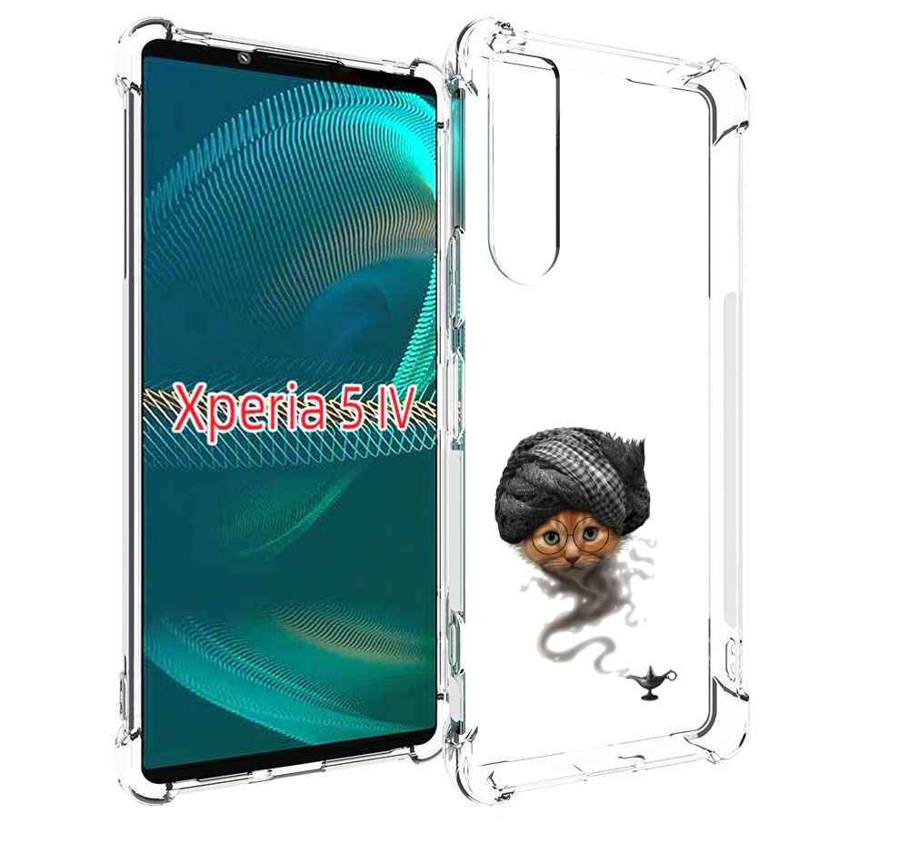 

Чехол MyPads кот джин для Sony Xperia 5 IV (5-4), Прозрачный, Tocco