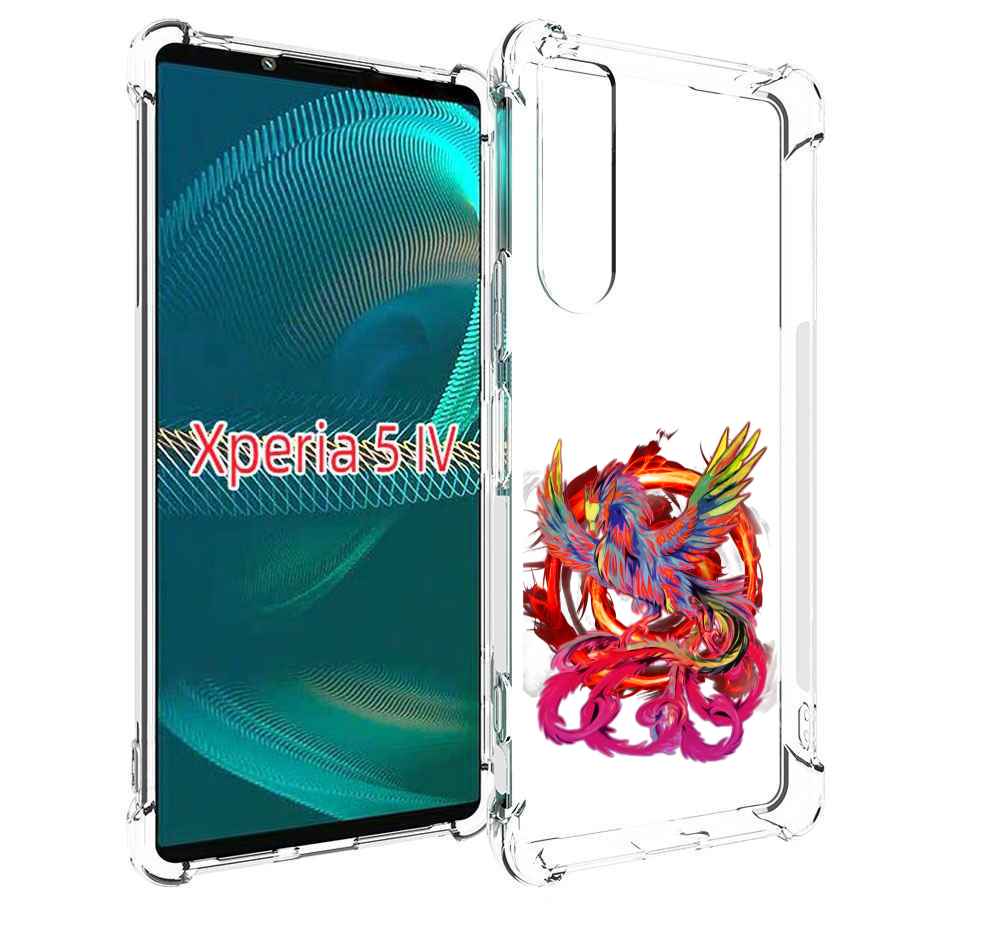 

Чехол MyPads красочный феникс для Sony Xperia 5 IV (5-4), Прозрачный, Tocco