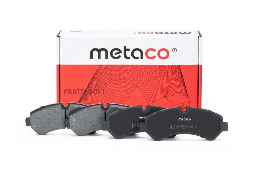

Тормозные колодки METACO задние дисковые 3010274