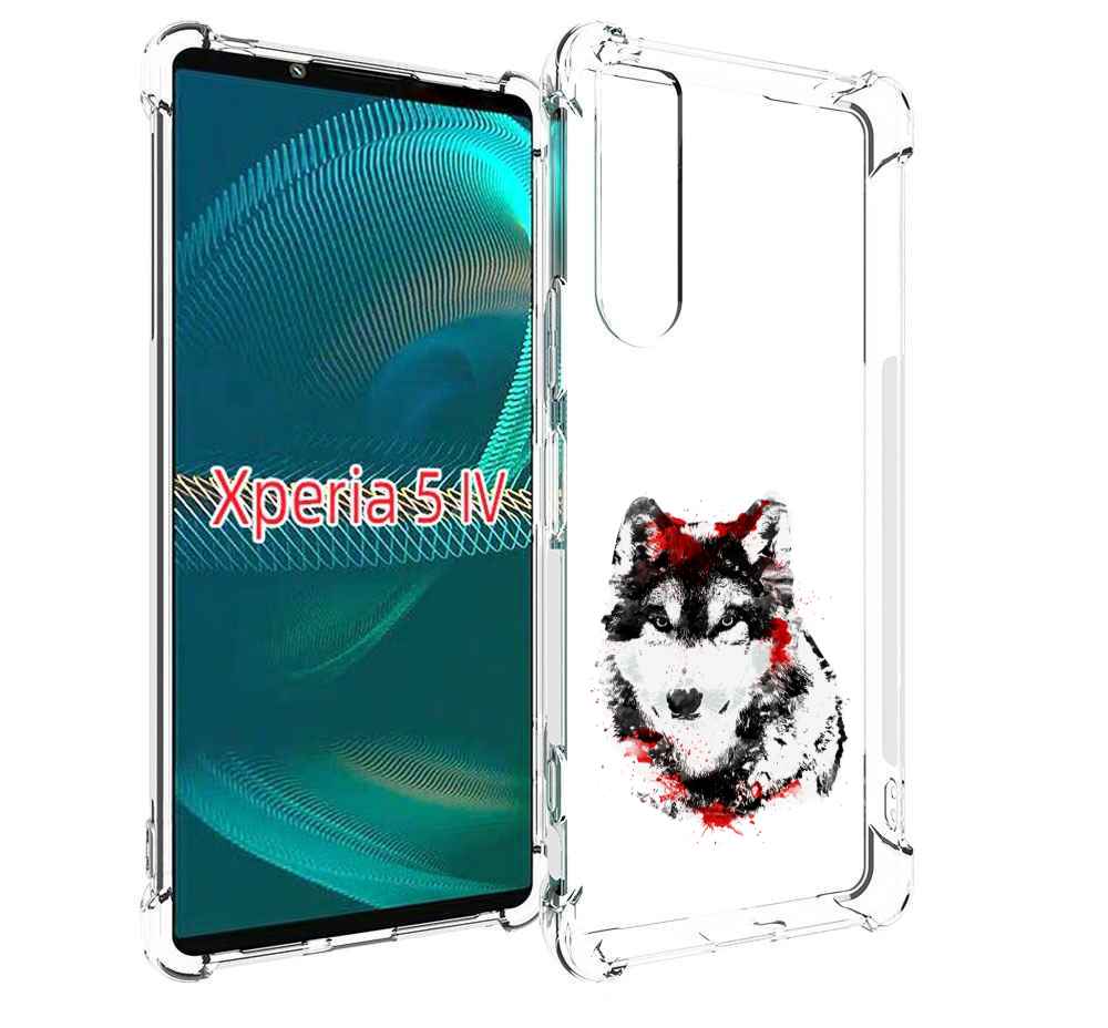 

Чехол MyPads кровавый волк для Sony Xperia 5 IV (5-4), Прозрачный, Tocco