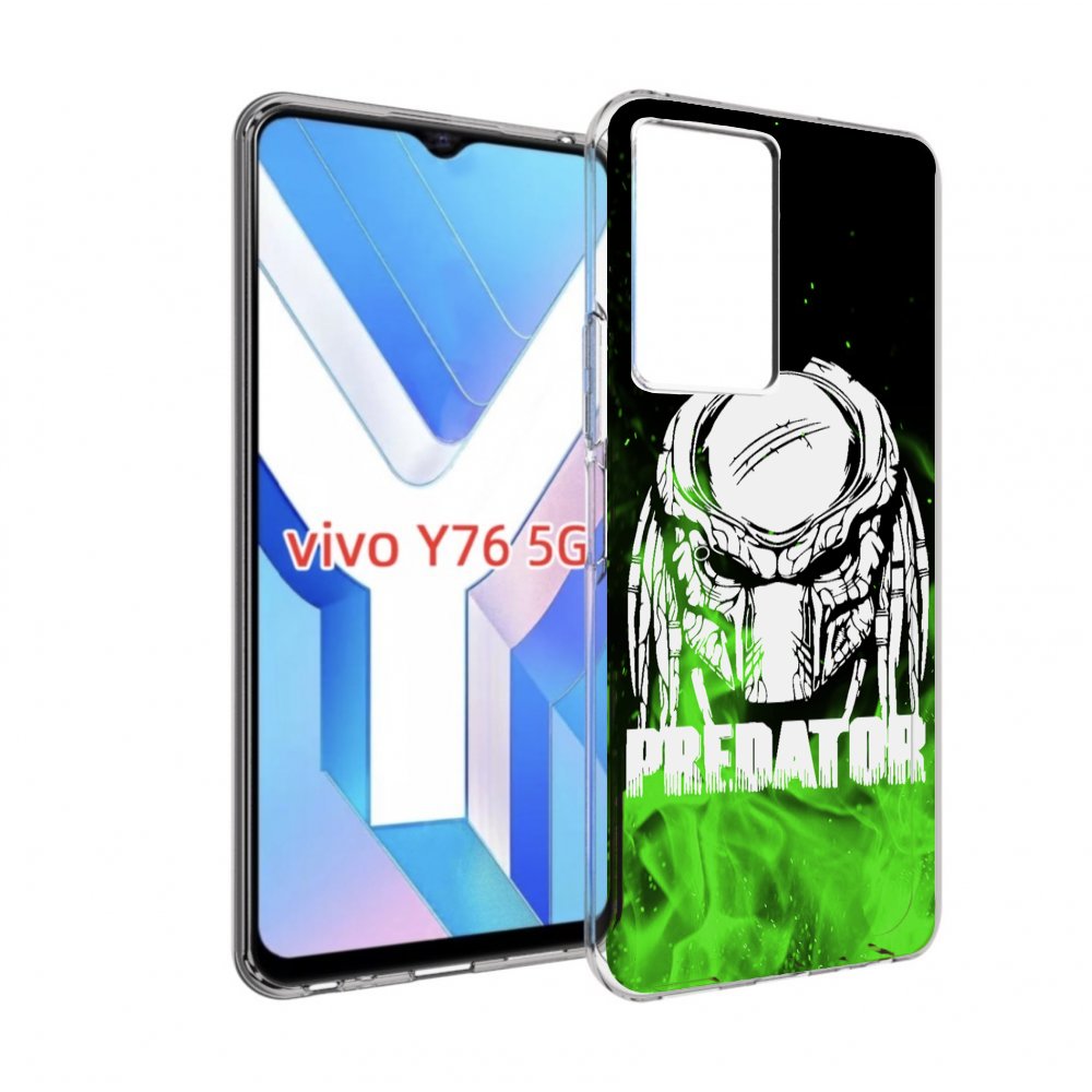 

Чехол MyPads Знак-хищника для Vivo Y76 5G, Прозрачный, Tocco