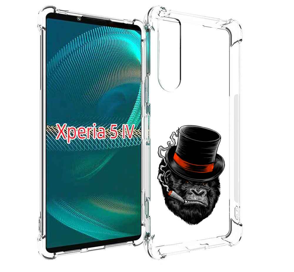 

Чехол MyPads дизайнерская горилла для Sony Xperia 5 IV (5-4), Прозрачный, Tocco