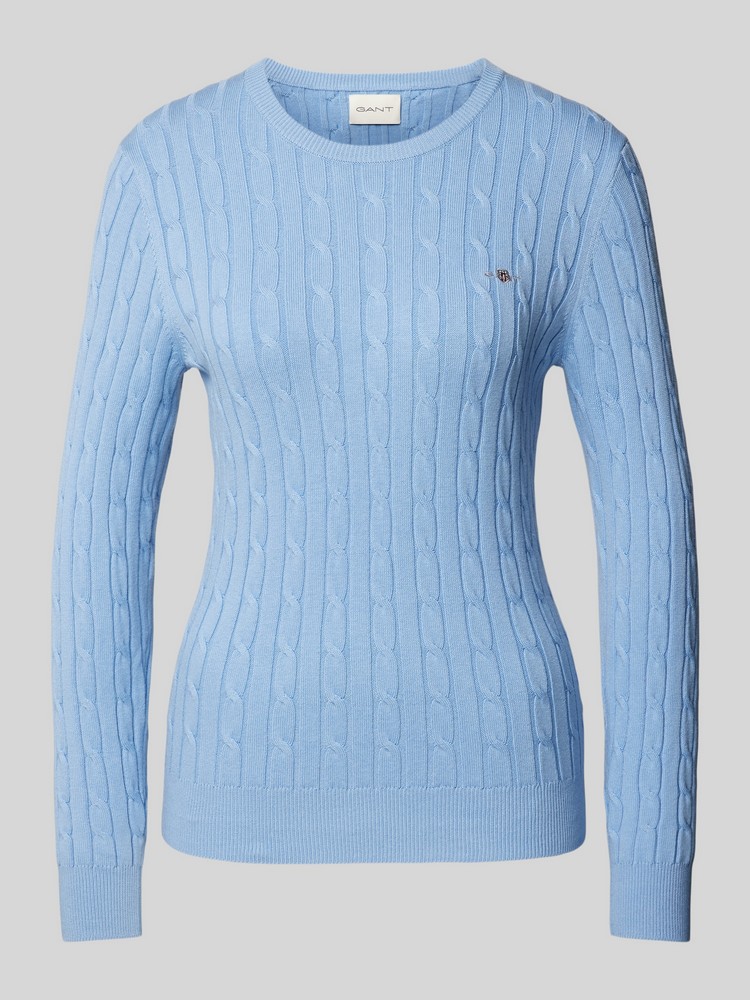 

Джемпер женский GANT 4800100 голубой XS, 4800100