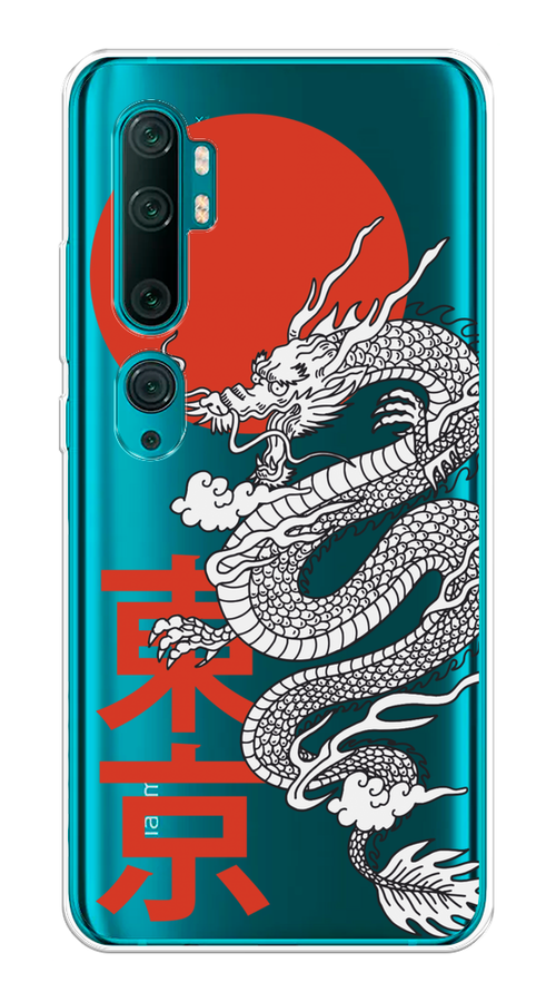 

Чехол на Xiaomi Mi Note 10"Китайский дракон", Черный;красный;белый, 37350-1