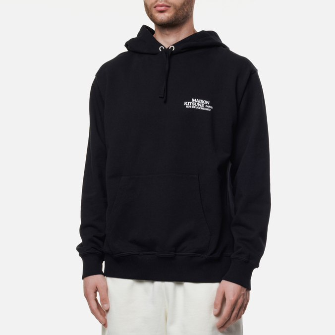 

Худи мужское Maison Kitsune IU00336KM0022-P199 черное S, IU00336KM0022-P199