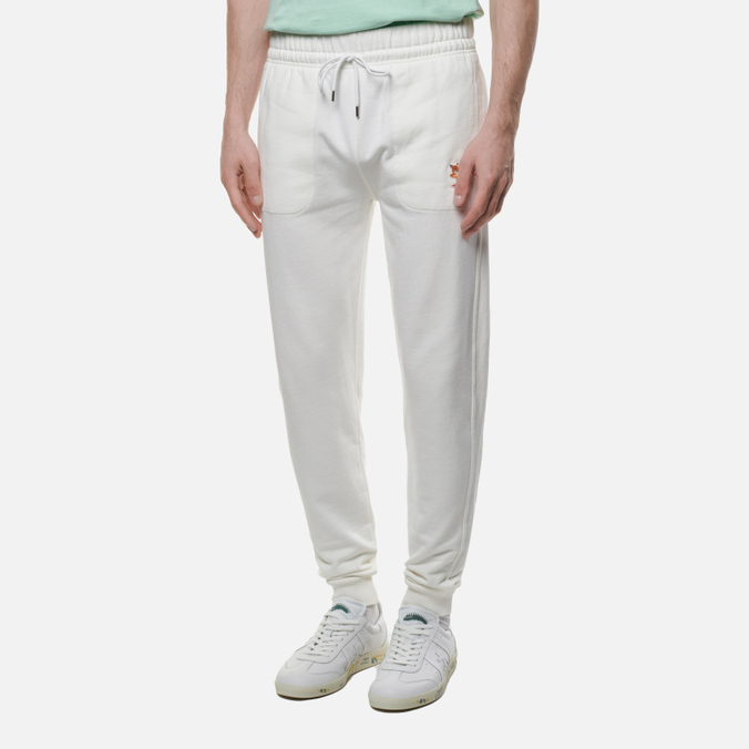 

Спортивные брюки мужские Maison Kitsune IU01308KM0001-P700 белые XS, IU01308KM0001-P700